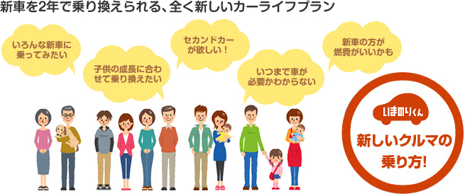 新しいクルマの乗り方！